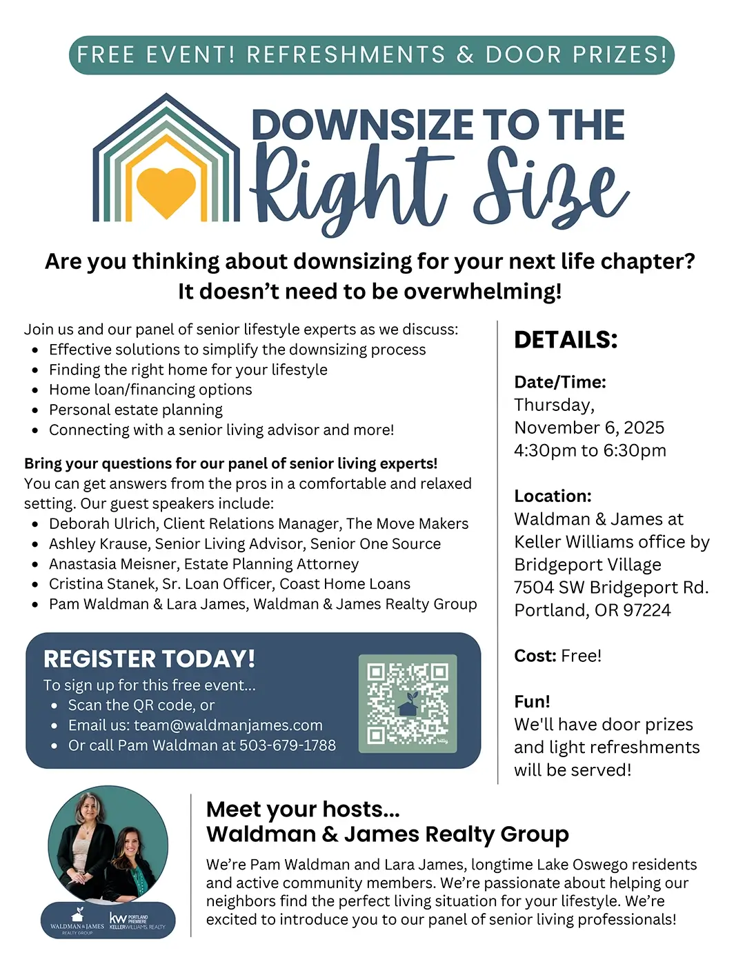 Downsizing Flyer